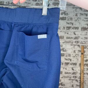 Figs Blue Track Pants